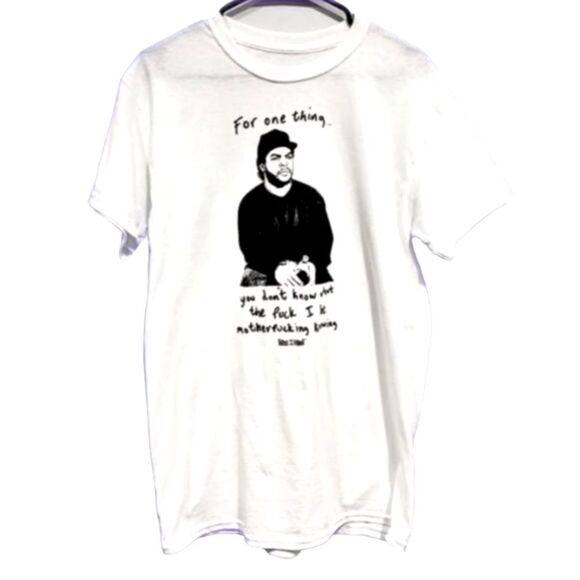 Boyz n the Hood Ice Cube Graphic T-Shirt White — Size M - Picture 3 of 5